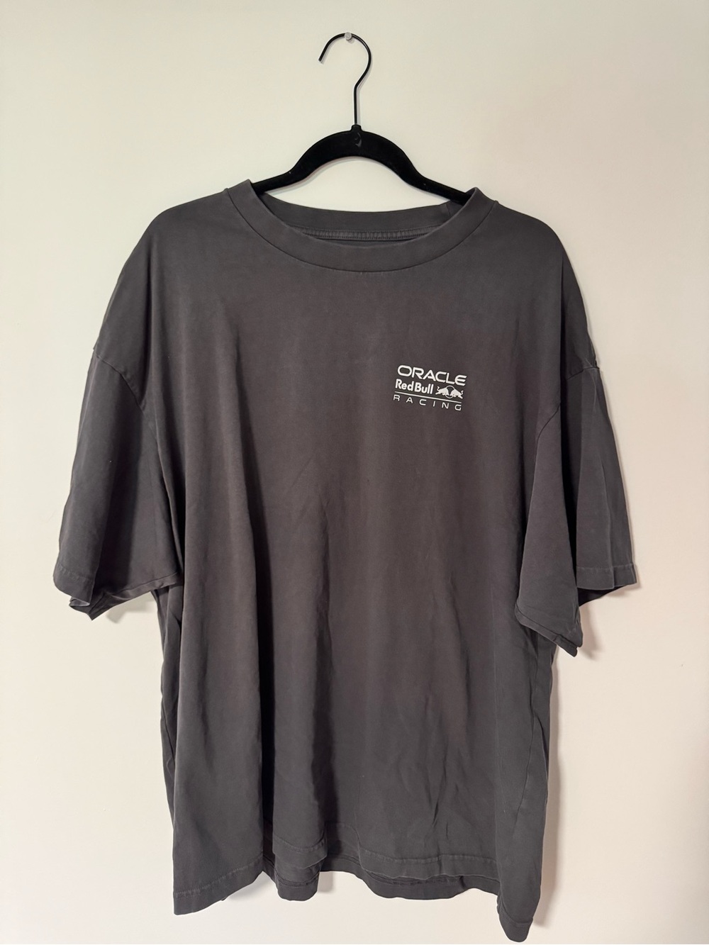 Oracle Red Bull Racing x AE Men’s Boxy Graphic T-Shirt Size XXL Grey - Picture 3 of 9